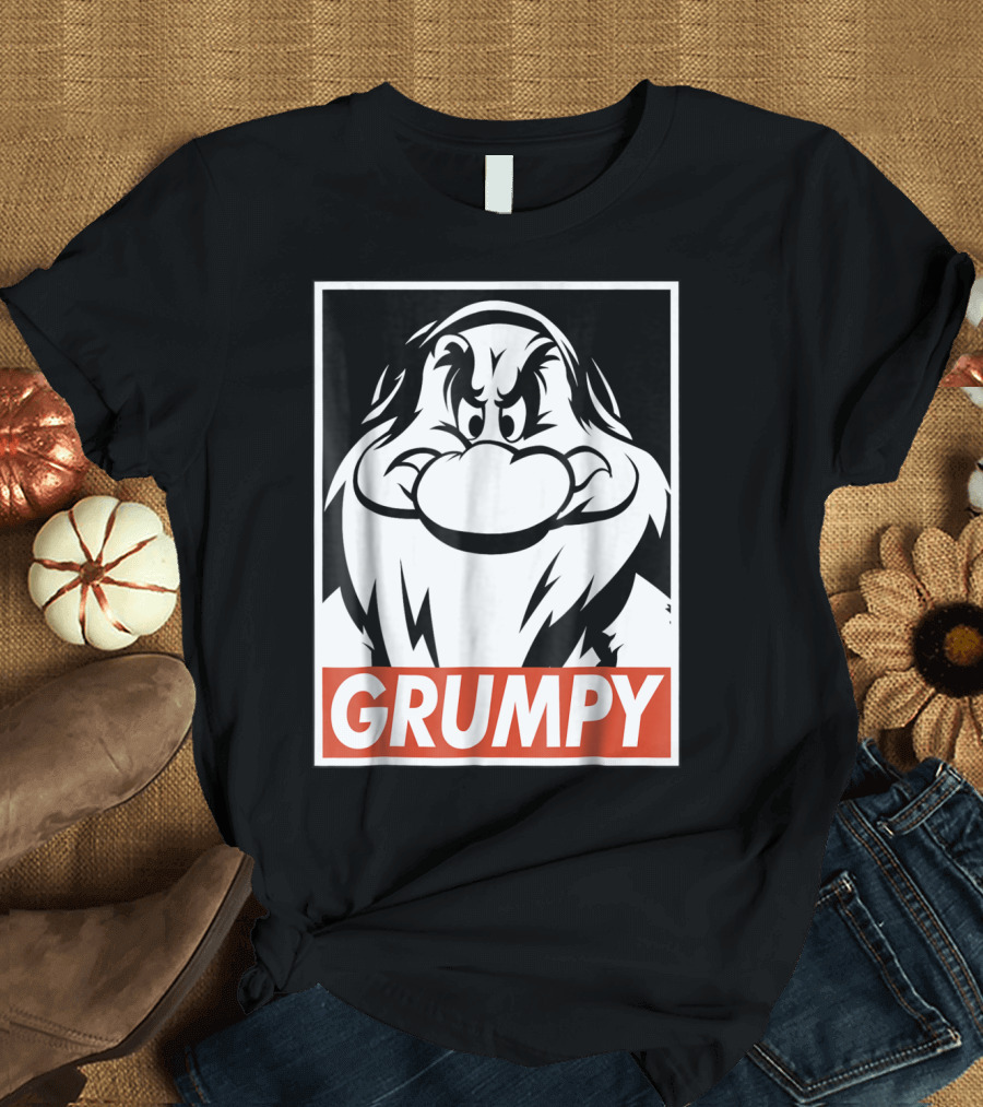 Disney Snow White Grumpy Streetwear T-Shirt