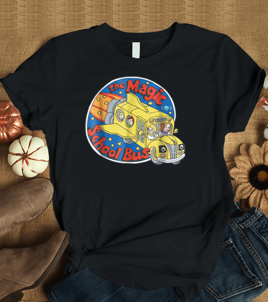 The Magic School Bus Wahoo Adventure Stars and Planets T-Shirt