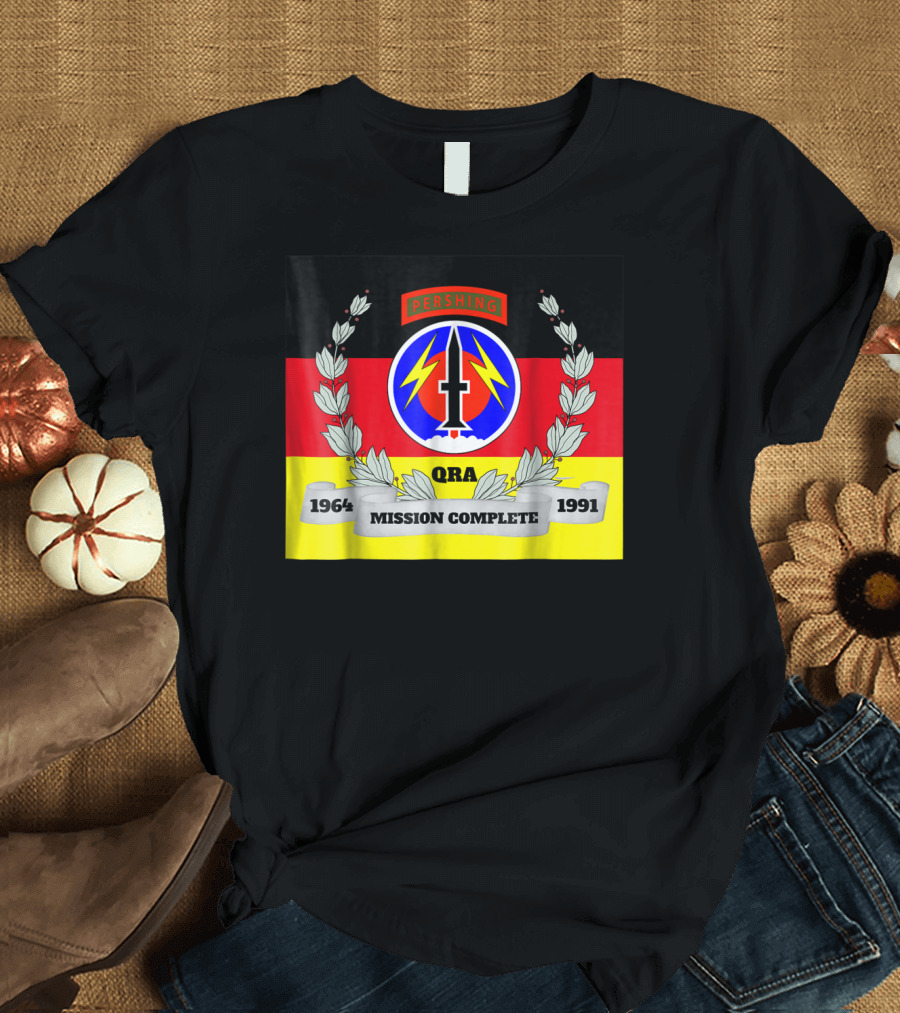 Pershing QRA Mission Complete 1964 to 1991 T-Shirt