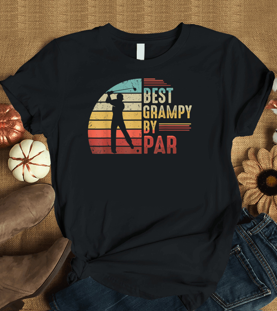 Best Grampy By Par Golf Lover T-Shirt