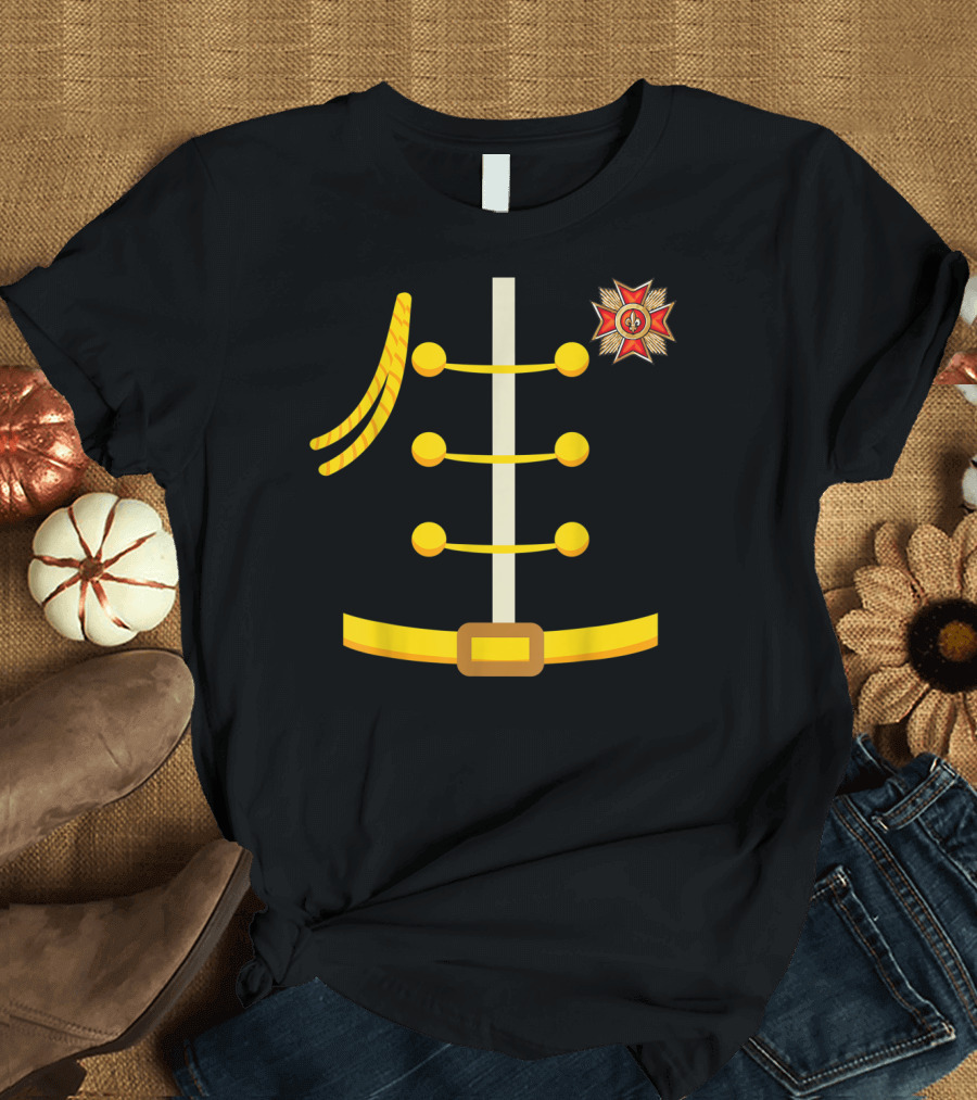 Prince Charming Outfit Cool Magical Monarch Iconic Royal Military Jacket T-Shirt