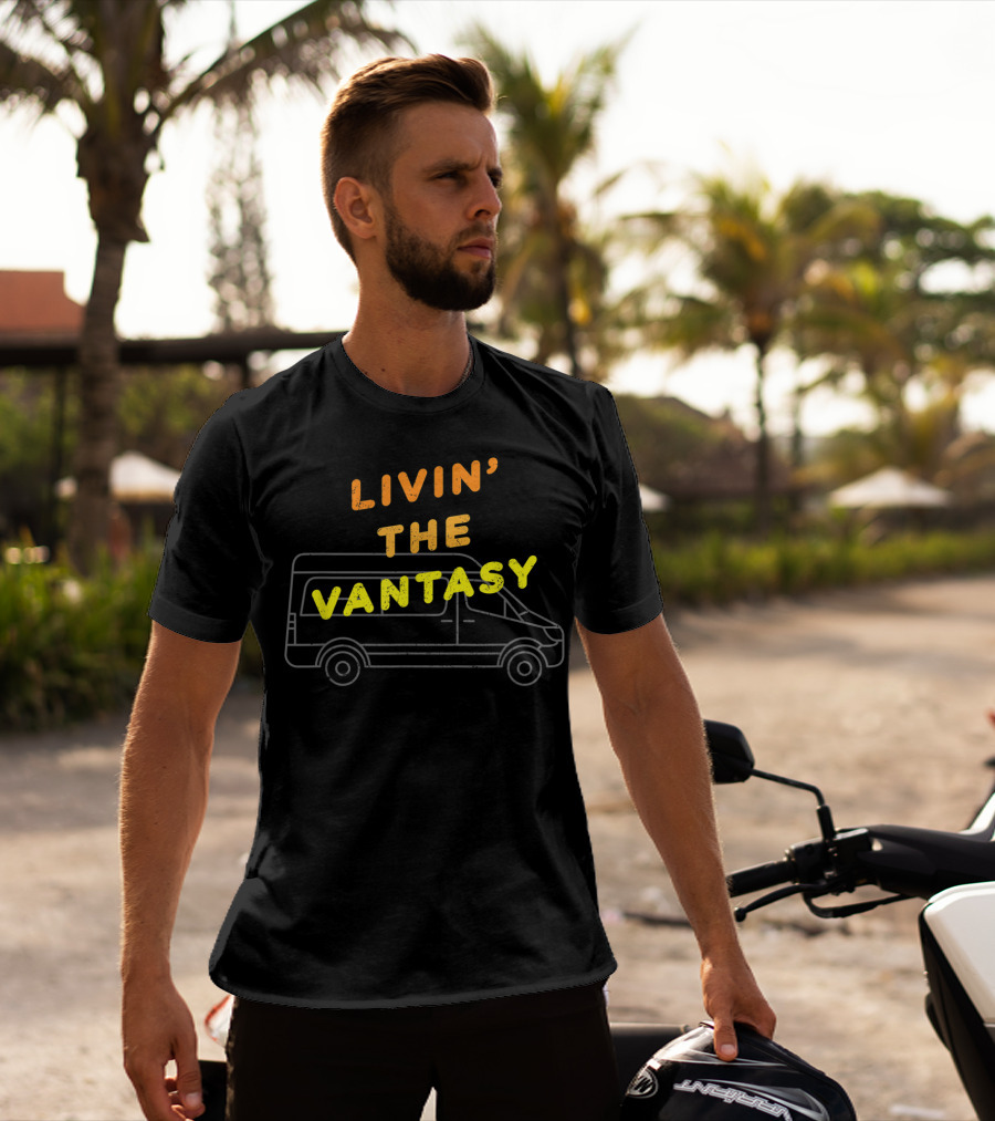 Livin' The Vantasy Van Life Adventure T-Shirt