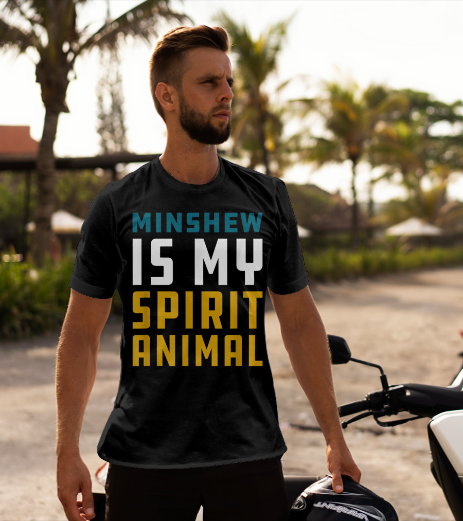 Minshew Is My Spirit Animal Mens Shirt Sports T-Shirt
