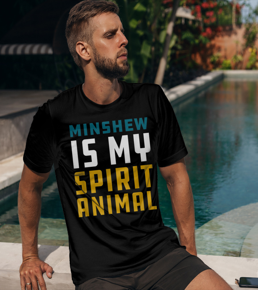 Minshew Is My Spirit Animal Mens Shirt Sports T-Shirt