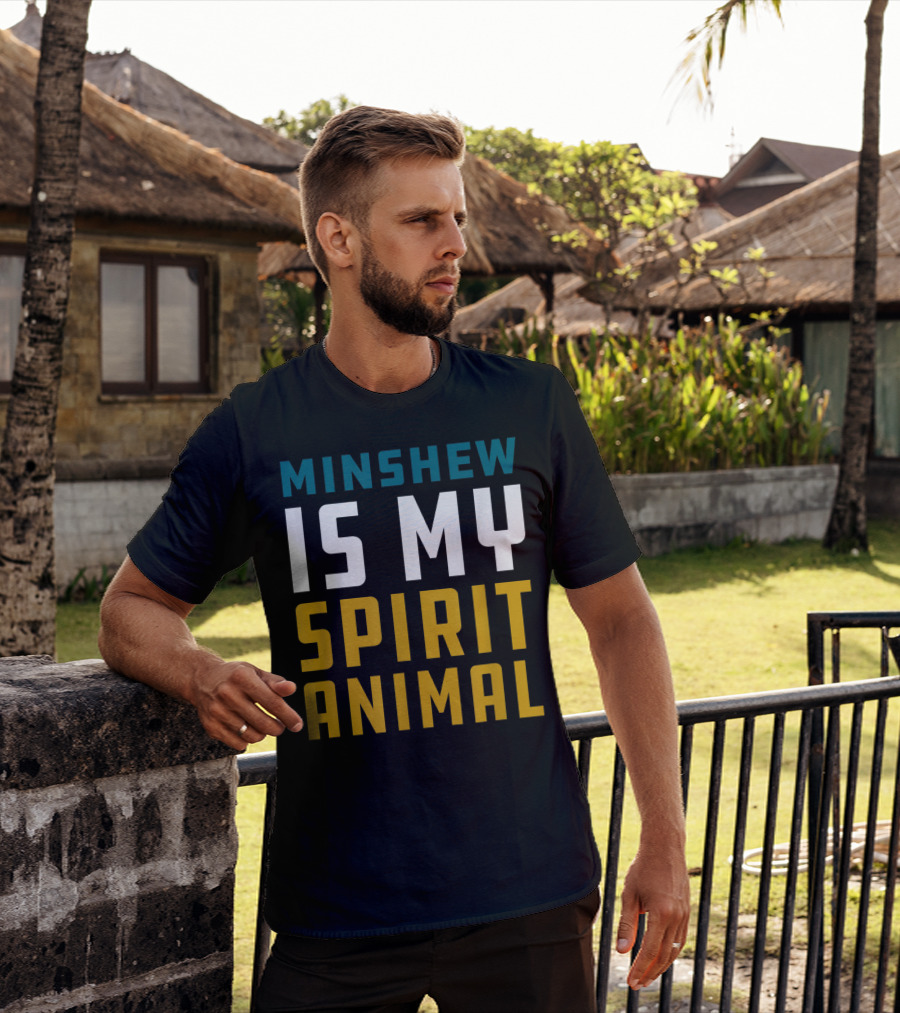 Minshew Is My Spirit Animal Mens Shirt Sports T-Shirt