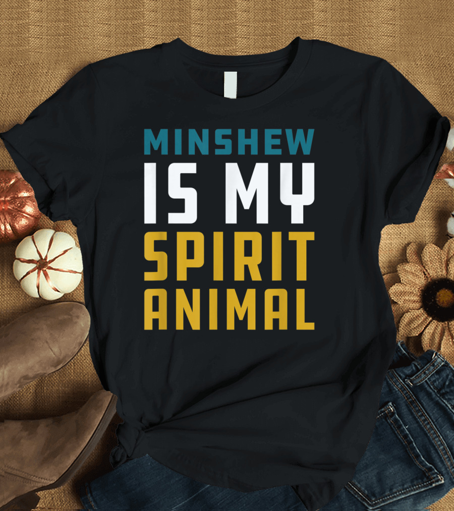 Minshew Is My Spirit Animal Mens Shirt Sports T-Shirt