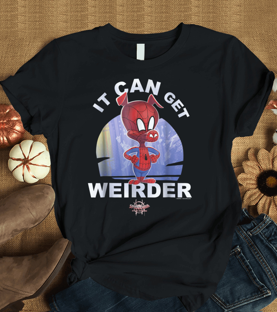 Marvel Spider Man Spiderverse It Can Get Weirder Spider Ham T-Shirt