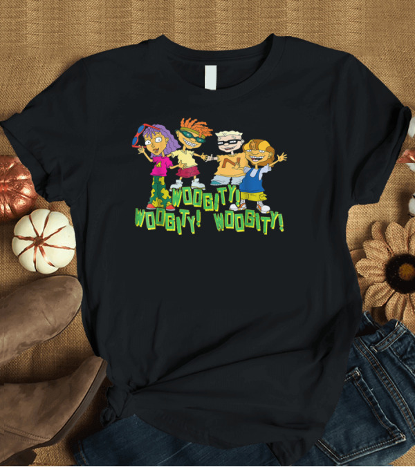 T-Shirt: Nickelodeon Rocket Power Character Group Woogity Woogity Woogity T-Shirt Nickelodeon Rocket Power Character Group Woogity Woogity Woogity T-Shirt