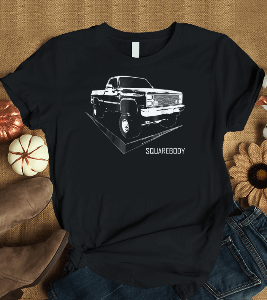 Squarebody Classic Truck Vintage Style Square Body Truck T-Shirt