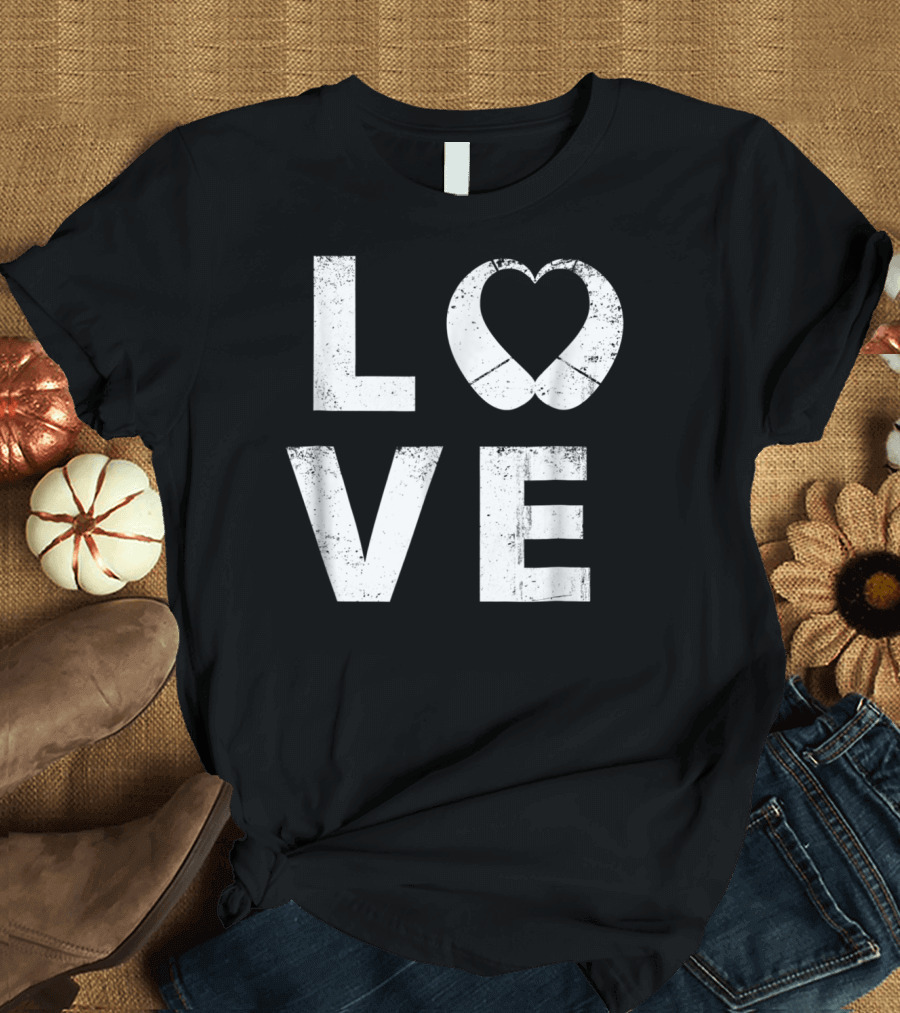 Love Heart Cochlear Implant T-Shirt
