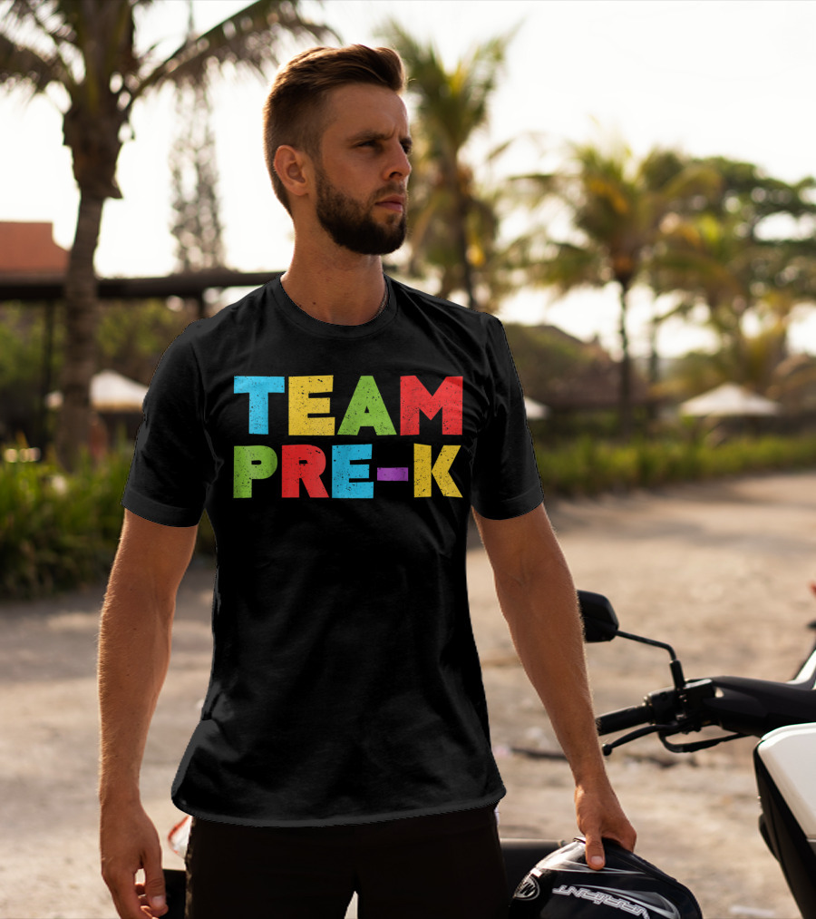 Team Pre K Teacher Back To School T-Shirt