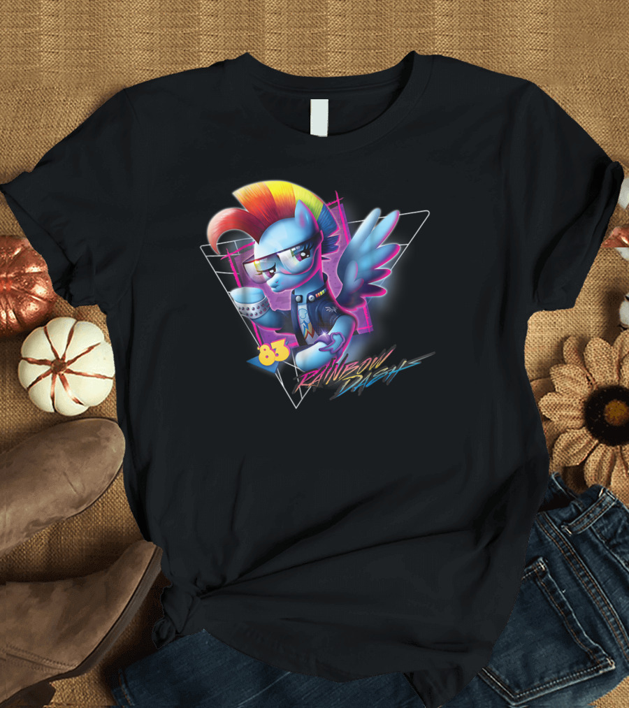 My Little Pony Rainbow Dash 83 Retro 80's T-Shirt