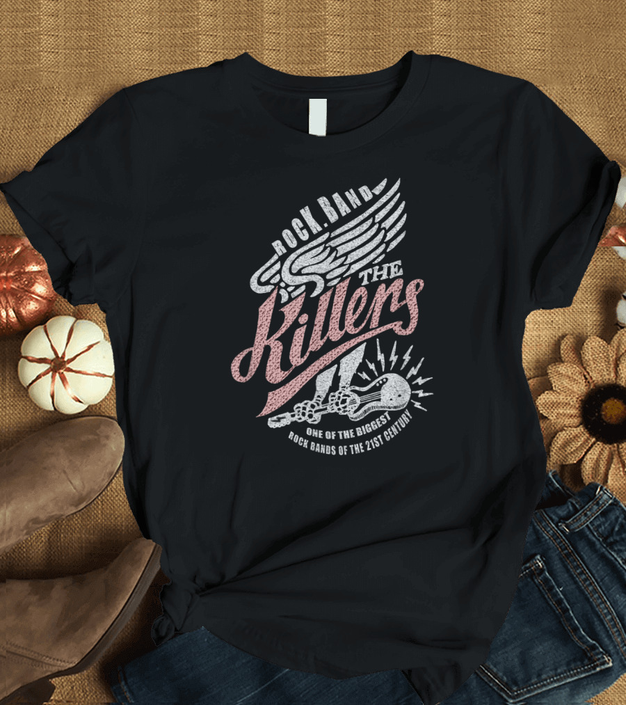 Rock Band The Killers One of the Biggest Rock Bands of the 21st Century T-Shirt