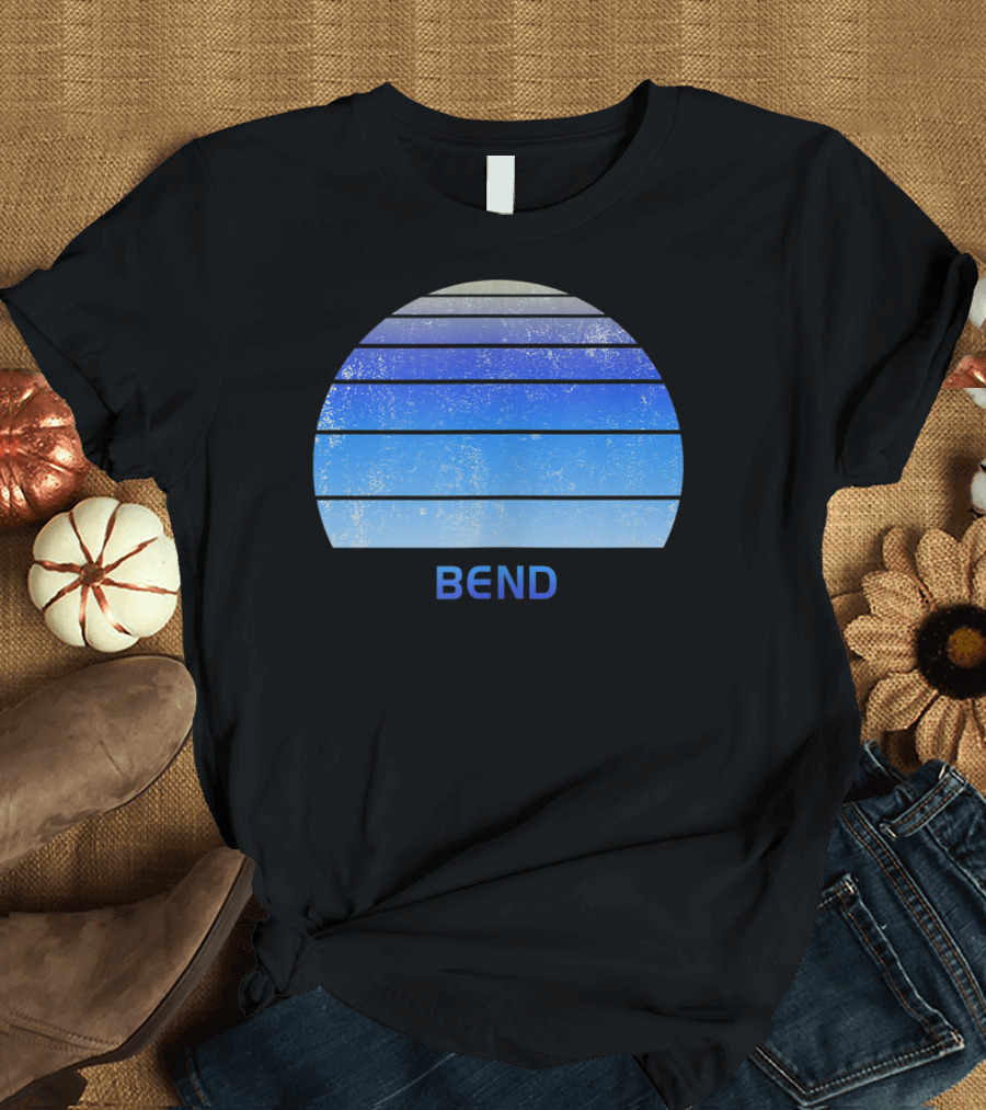 Vintage Bend Oregon Retro Sunset T-Shirt