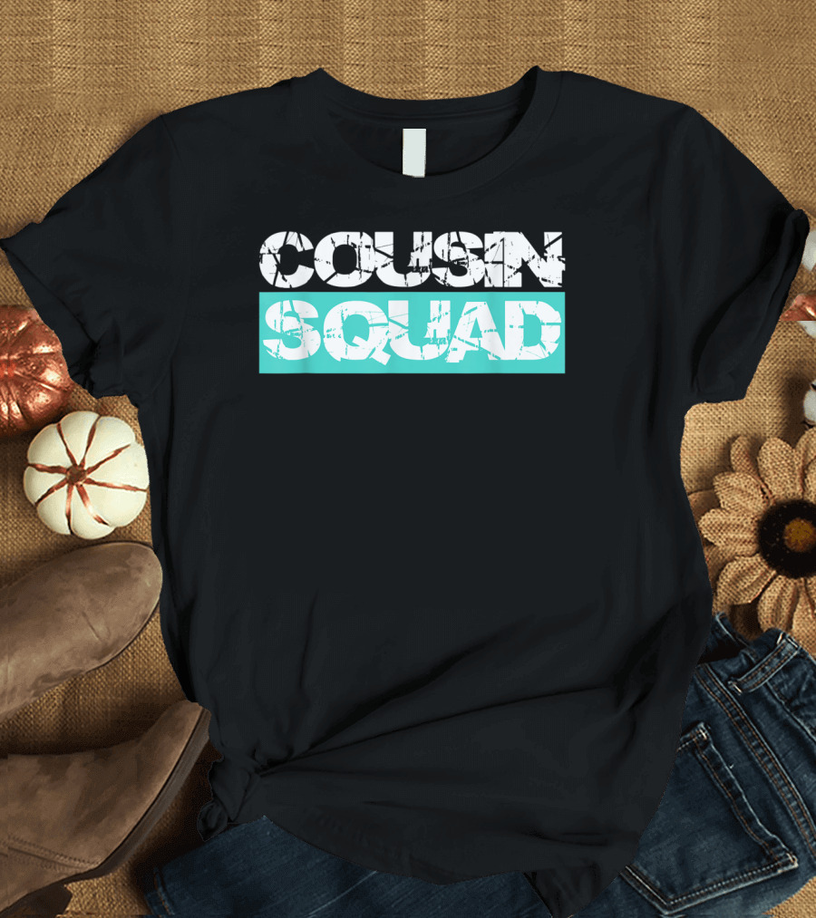Cousin Squad Kids Women Men Girl Matching Family T-Shirt