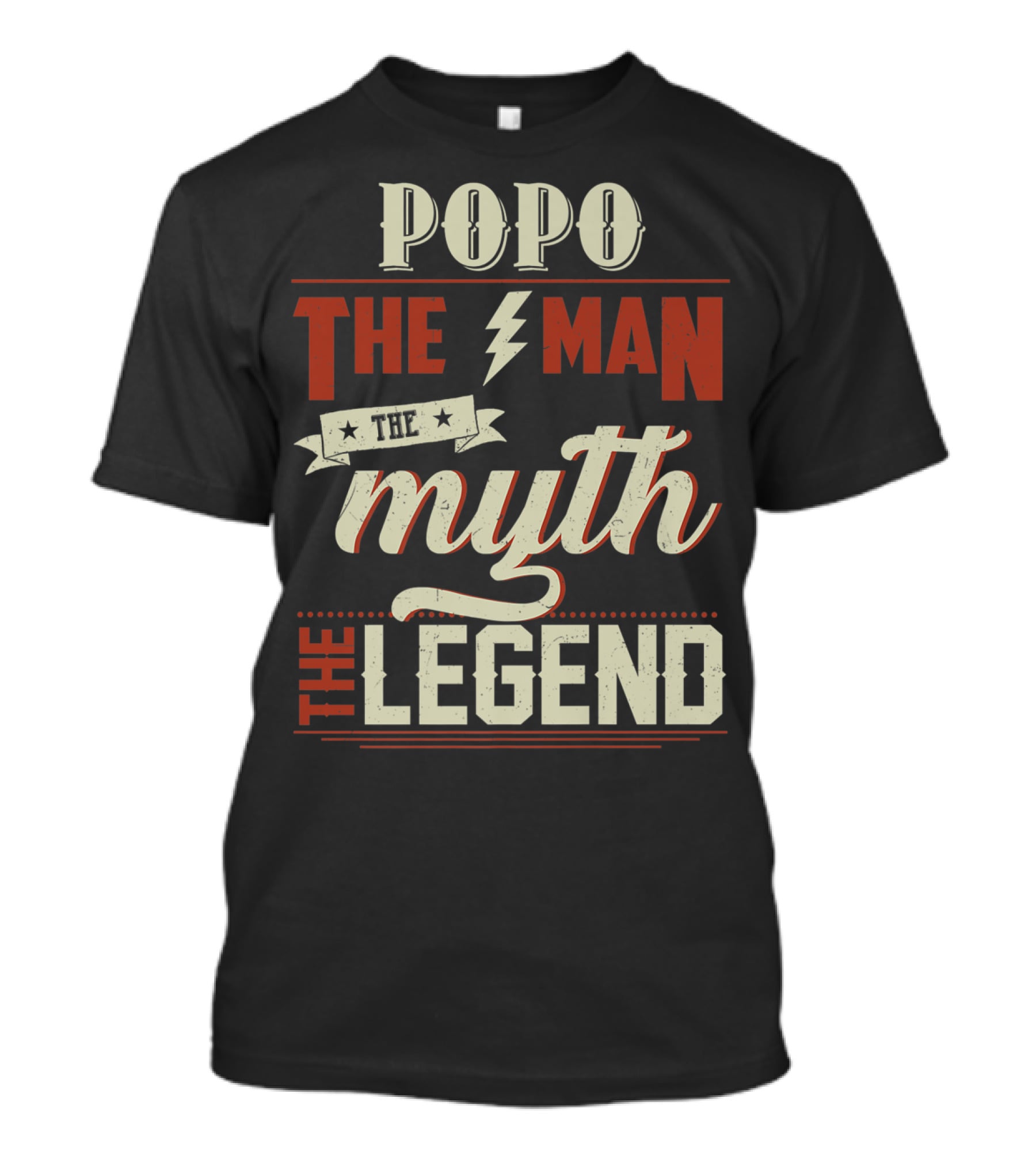 Popo The Man The Myth The Legend T-Shirt