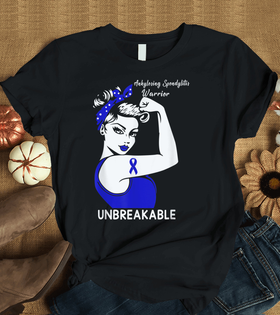 Ankylosing Spondylitis Warrior Unbreakable T-Shirt