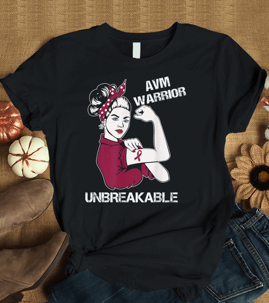 AVM Warrior Unbreakable Rosie Riveter T-Shirt