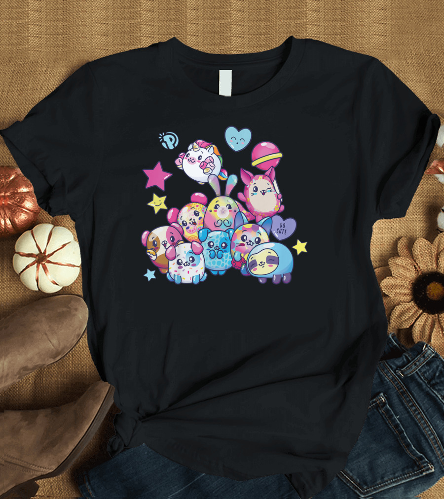 Pikmi Pops and Friends So Cute Stars and Hearts T-Shirt