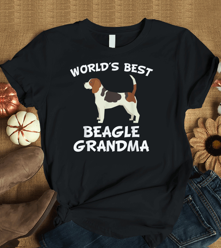 World's Best Beagle Grandma Dog Lover Gift T-Shirt