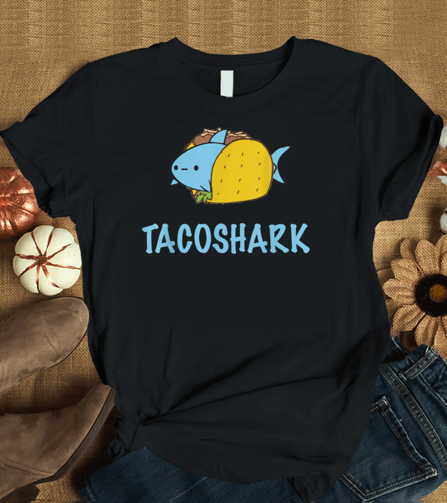 Taco Shark Doo Funny Novelty T-Shirt