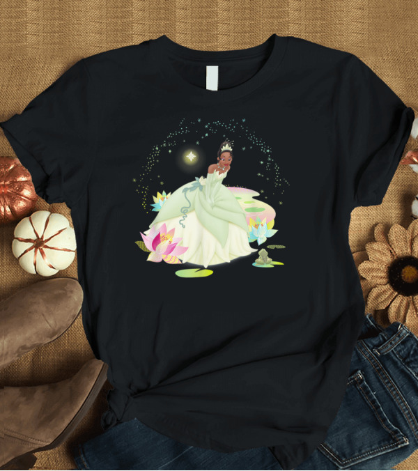 T-Shirt: Disney Princess and The Frog Tiana Magical Bayou Scene T-Shirt Disney Princess and The Frog Tiana Magical Bayou Scene T-Shirt