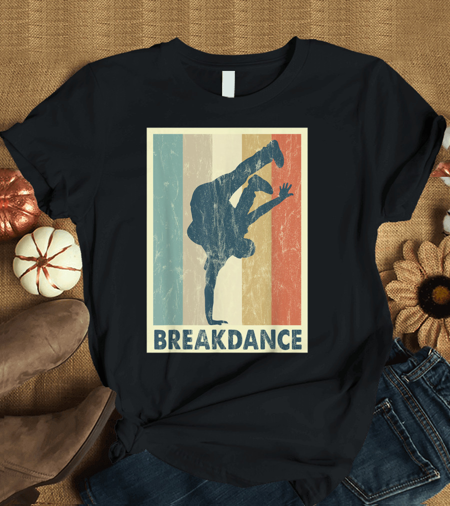 Breakdance Handstand Boys B Boying Vintage T-Shirt