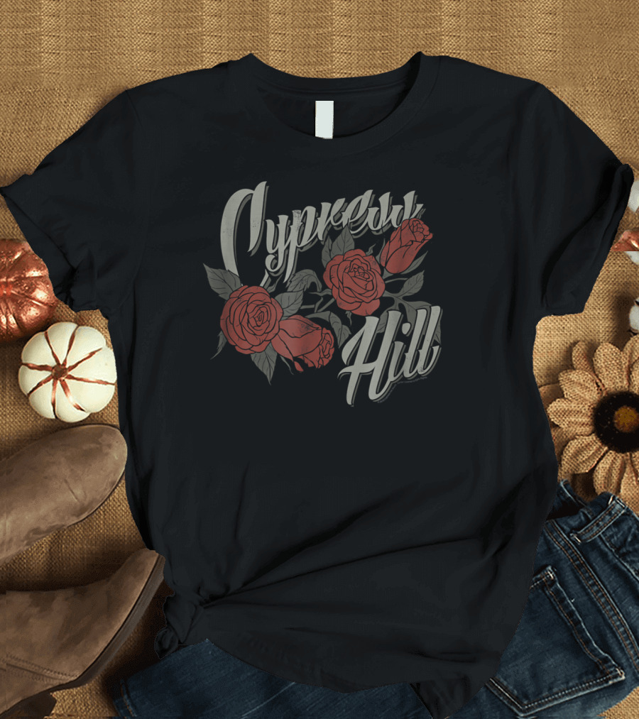 Cypress Hill Red Rose Tequila Sunrise T-Shirt