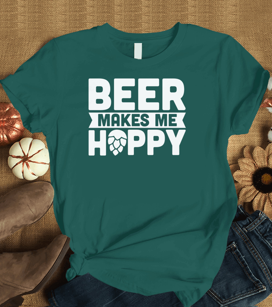 BEER MAKES ME HAPPY T-Shirt