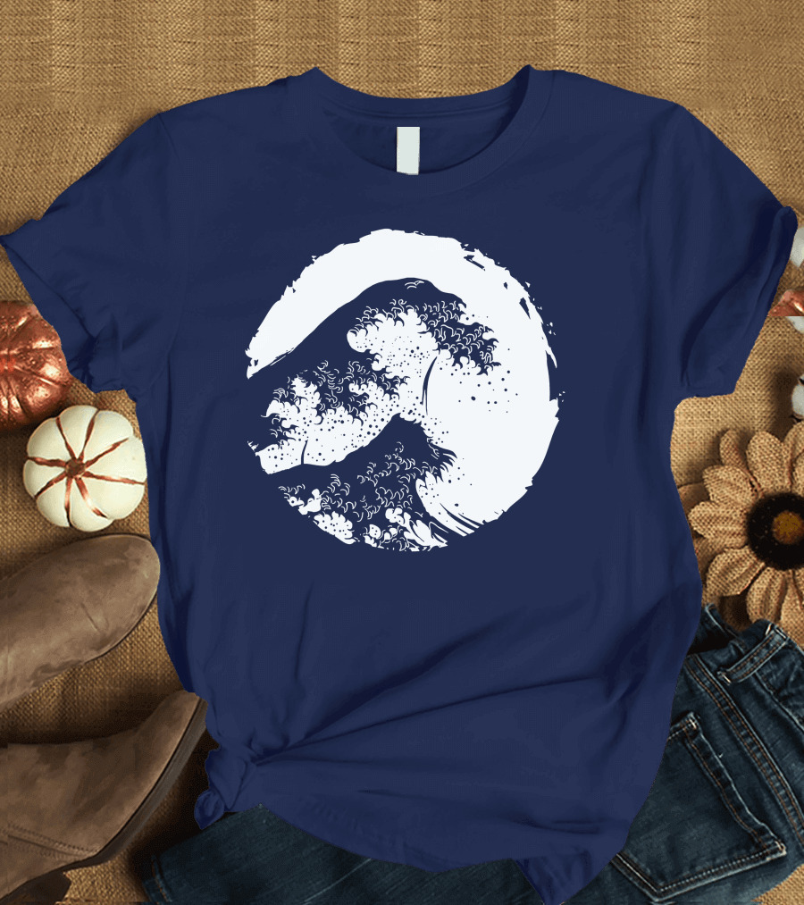 Wave in Japan Iconic Circle T-Shirt
