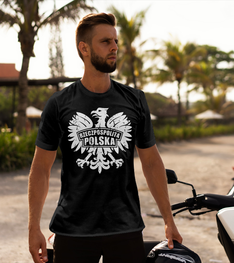 RZECZPOSPOLITA POLSKA Eagle Emblem T-Shirt