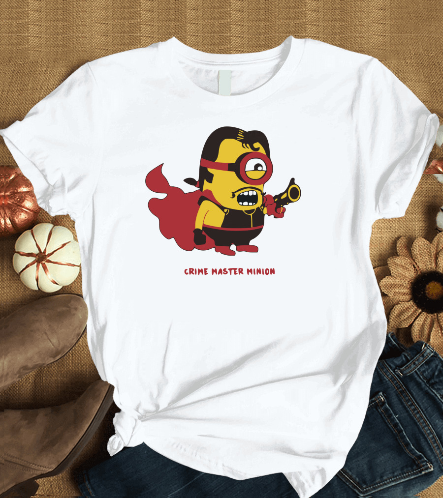 Crime Master Minion Hero Fusion T-Shirt
