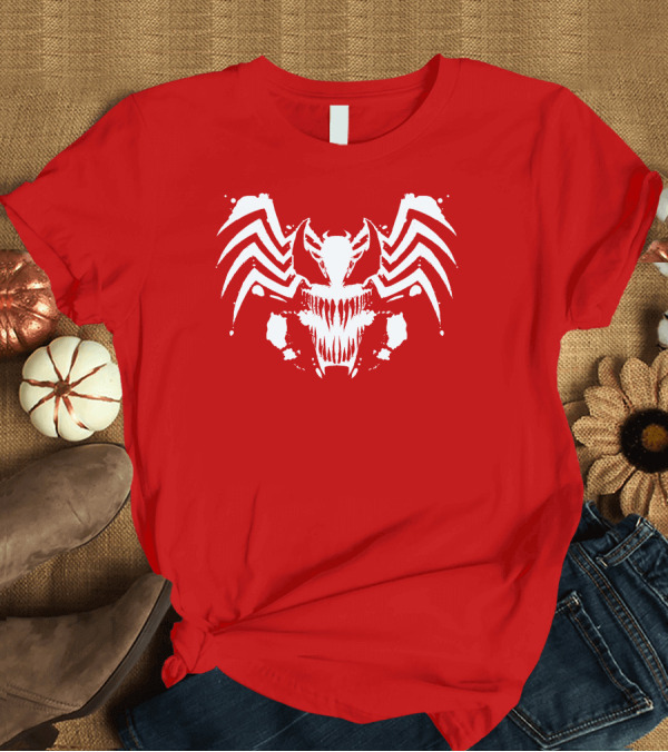 T-Shirt: Venom Symbiote Rorschach Style Mask T-Shirt Venom Symbiote Rorschach Style Mask T-Shirt