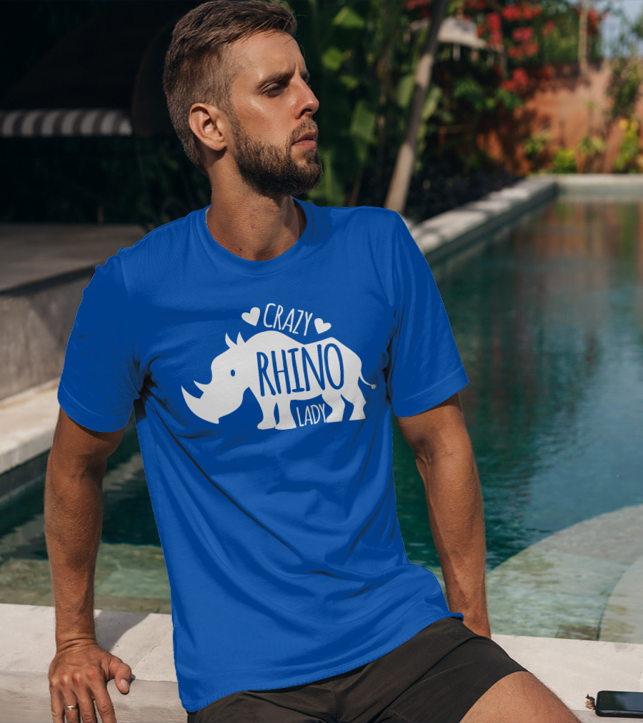 CRAZY RHINO LADY T-Shirt