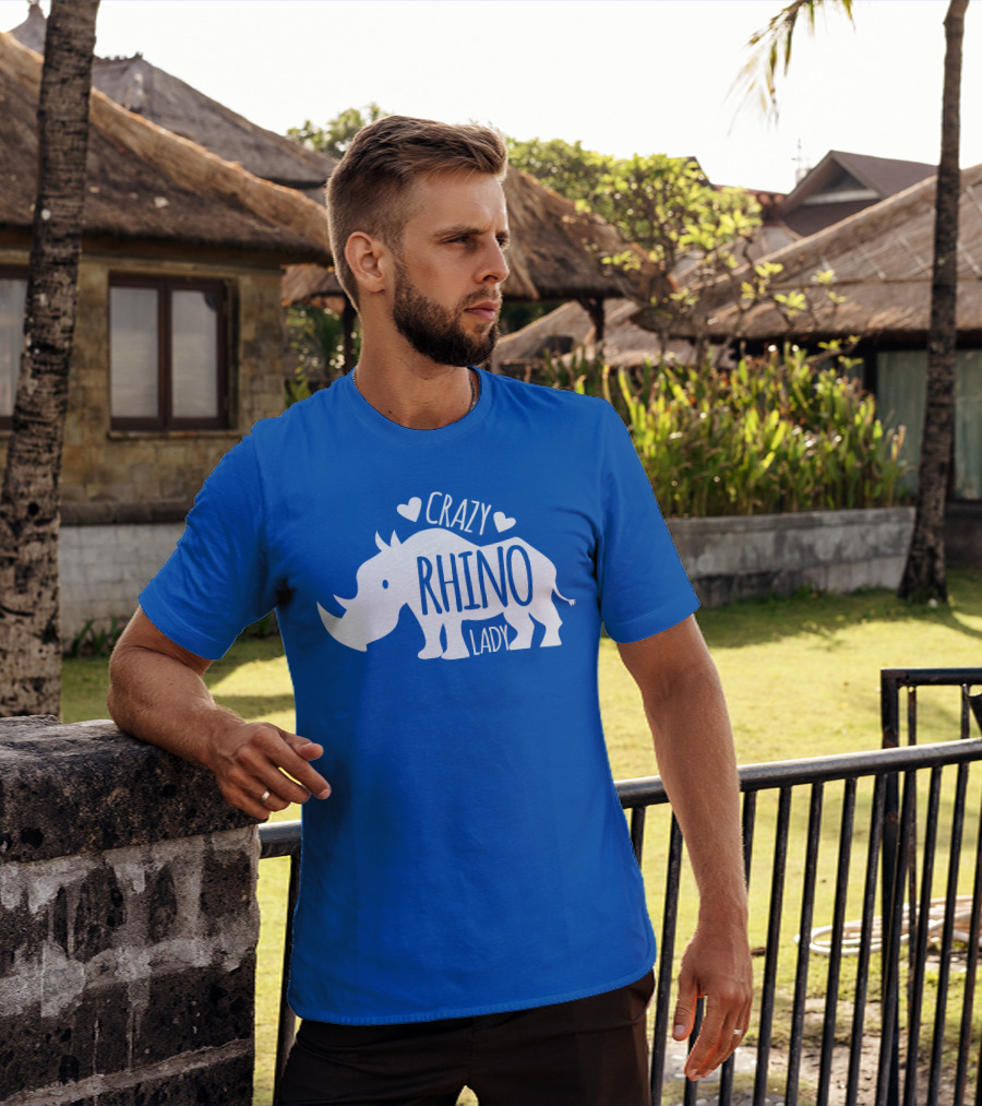 CRAZY RHINO LADY T-Shirt