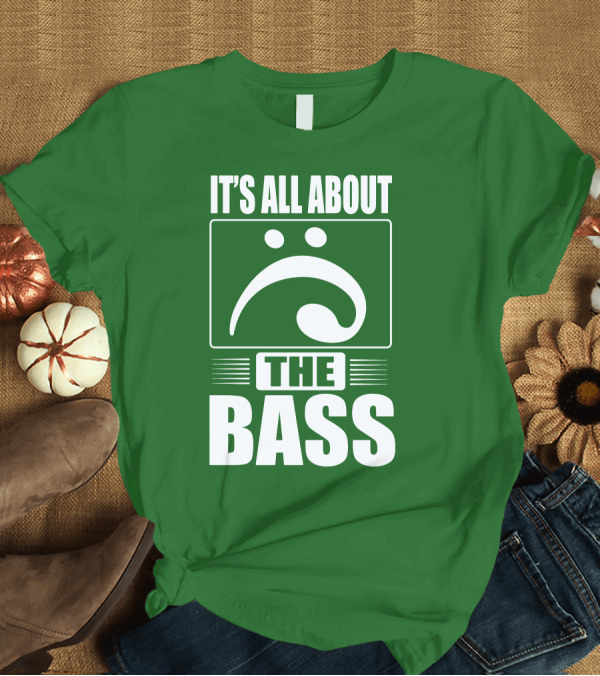 T-Shirt: It's All About the Bass Clef Symbol Music Note T-Shirt It's All About the Bass Clef Symbol Music Note T-Shirt