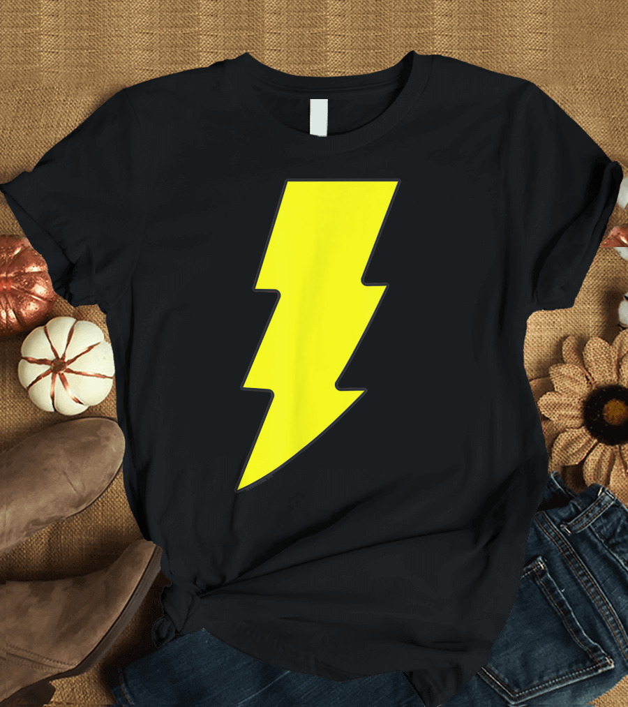 Shazam Lightning Bolt T-Shirt