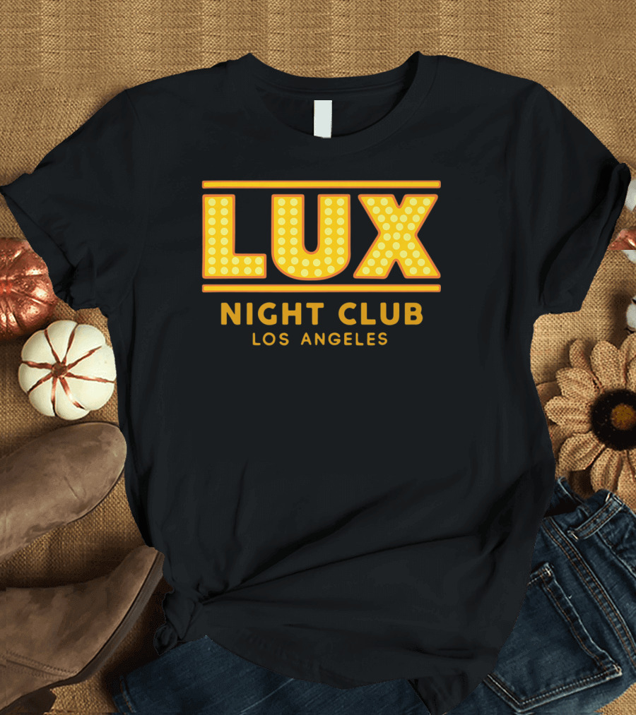 Lux Night Club Los Angeles Morningstar Funny Geek T-Shirt
