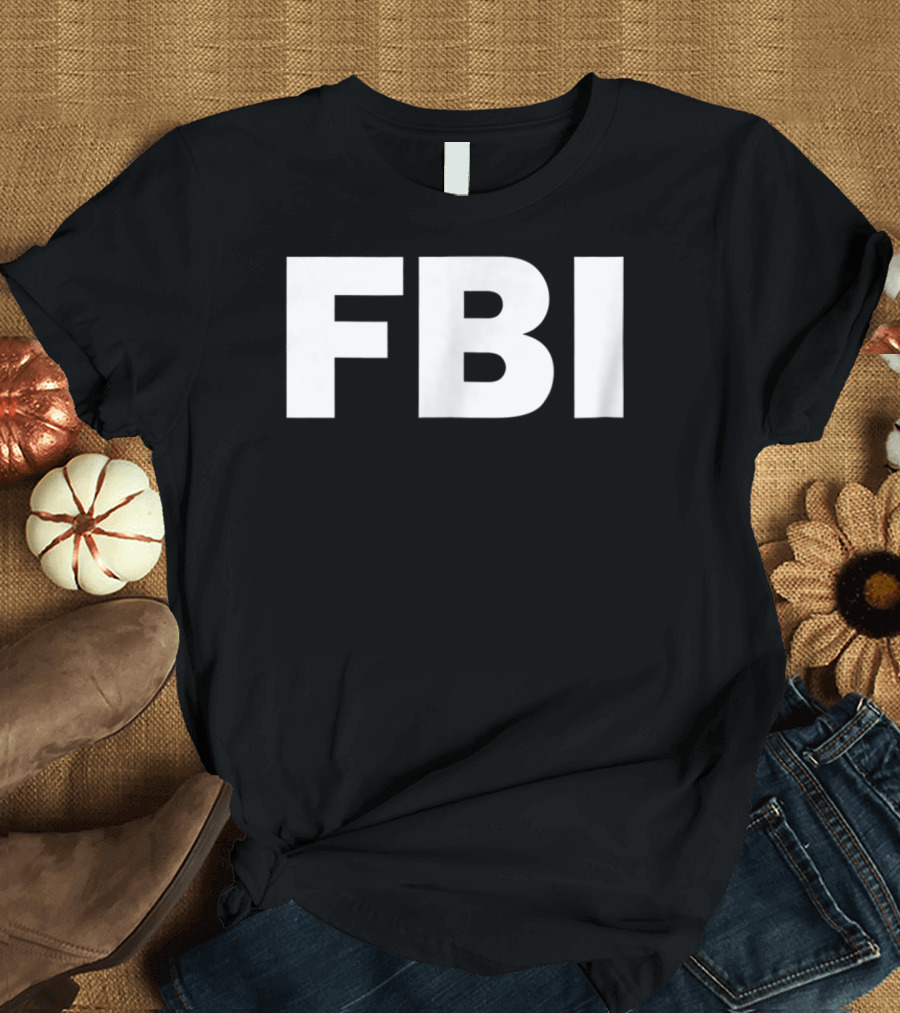 FBI Law Enforcement Front and Back T-Shirt