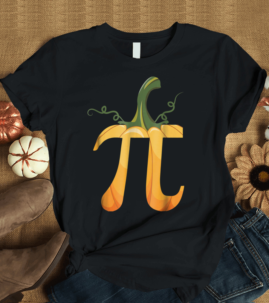 Pumpkin Pi Math Humor Halloween Costume Pun T-Shirt