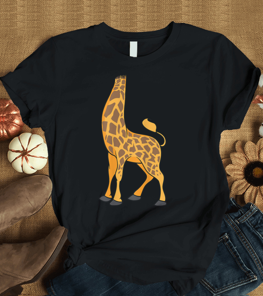 Giraffe Centaur Halloween Costume Cool Animal Dress Up T-Shirt