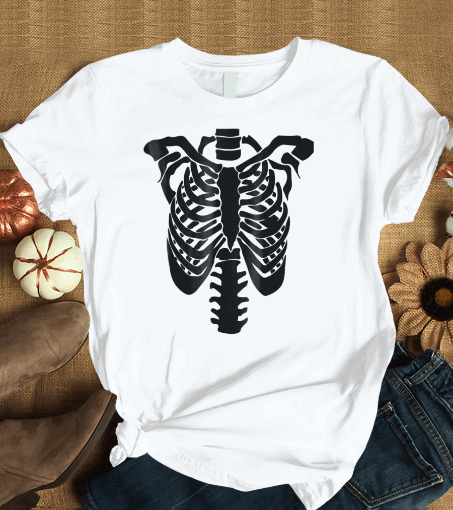 Halloween Rib Cage Exoskeleton T-Shirt