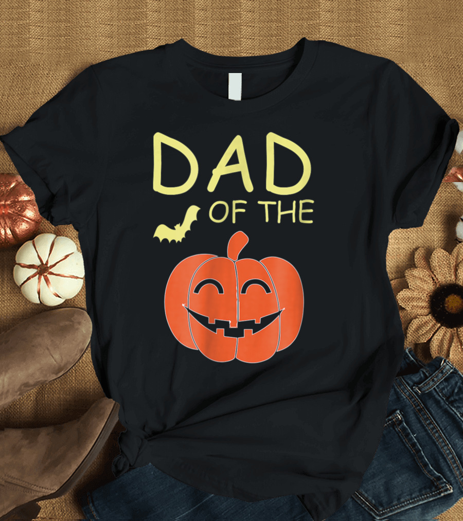 Dad of the Pumpkin Halloween First Birthday T-Shirt
