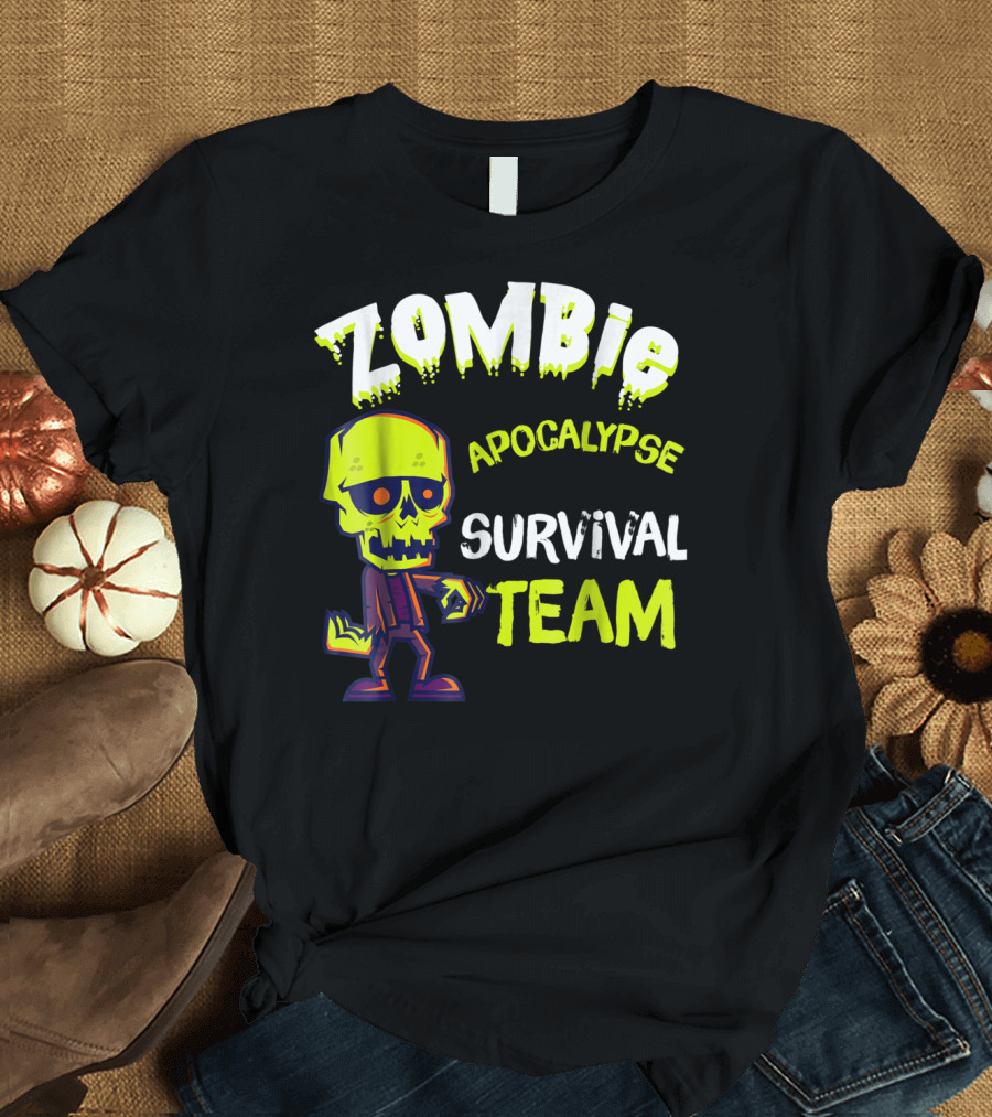 Zombie Apocalypse Survival Team T-Shirt