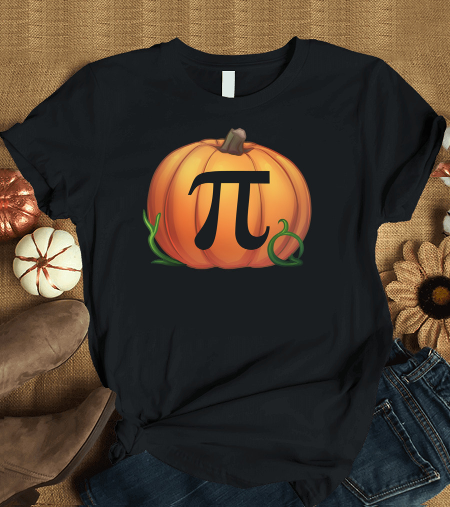 Math Geeks Pumpkin Pi Day Christmas T-Shirt