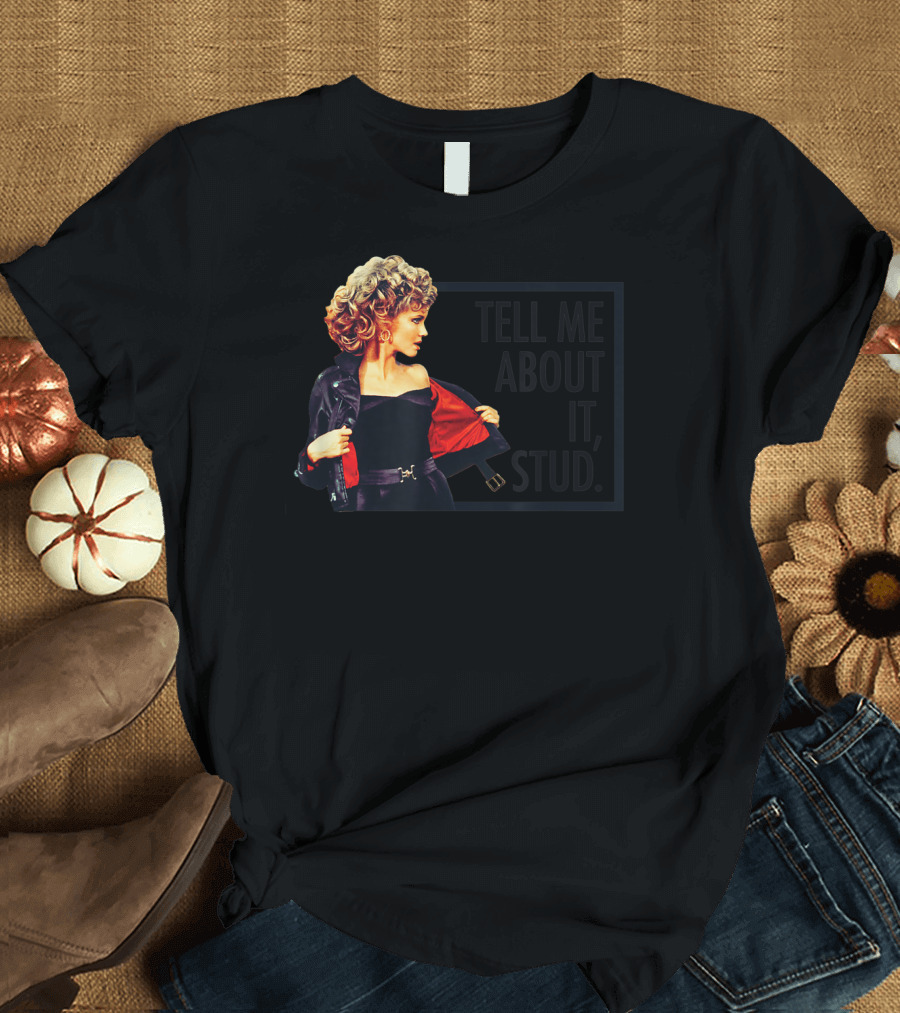 Grease Tell Me About It Stud Sandy Iconic T-Shirt