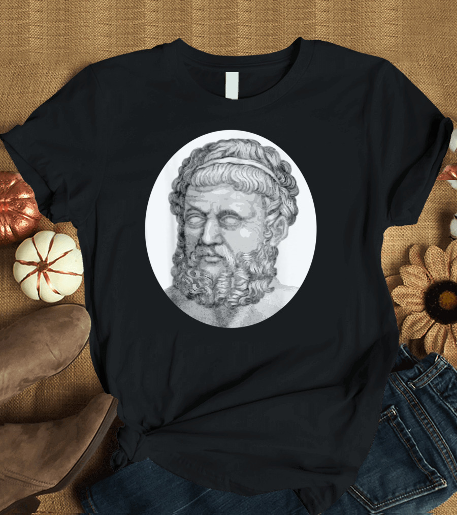 Pindar Bust Ancient Greek Lyric Poet Poetry Greece T-Shirt