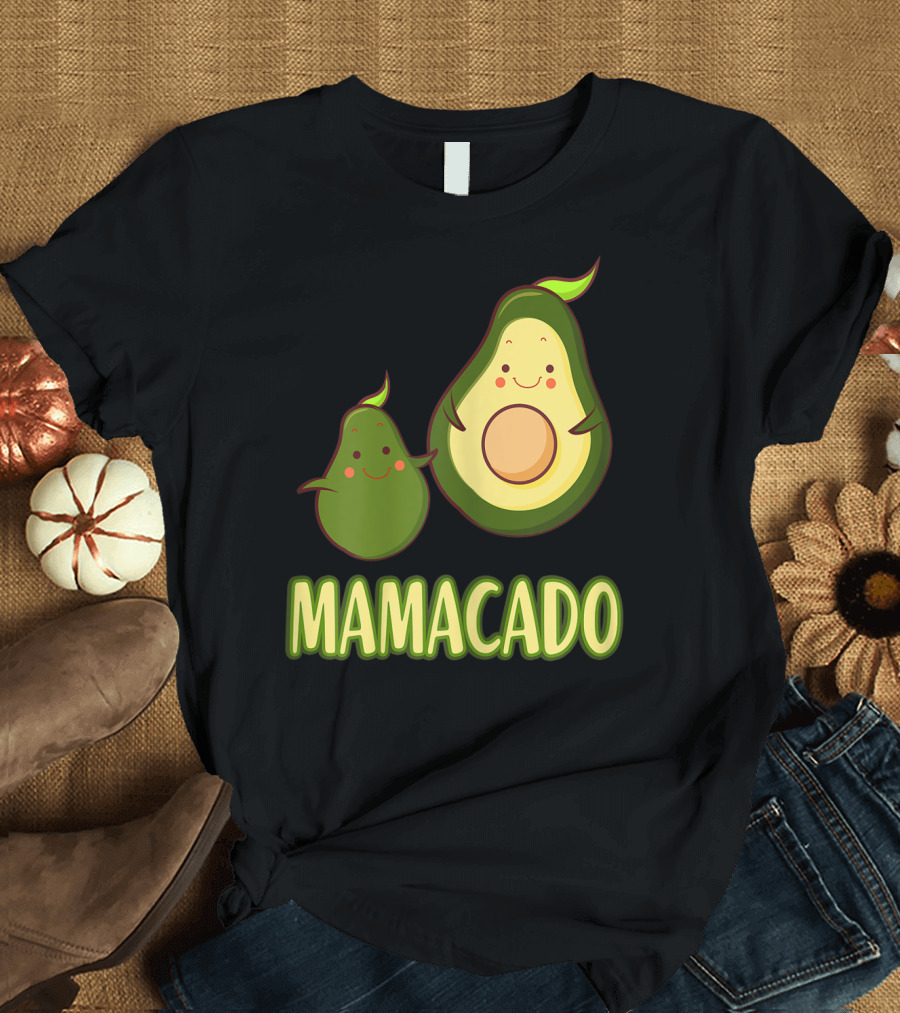 Mamacado Cute Avocado Pregnant Kawaii T-Shirt