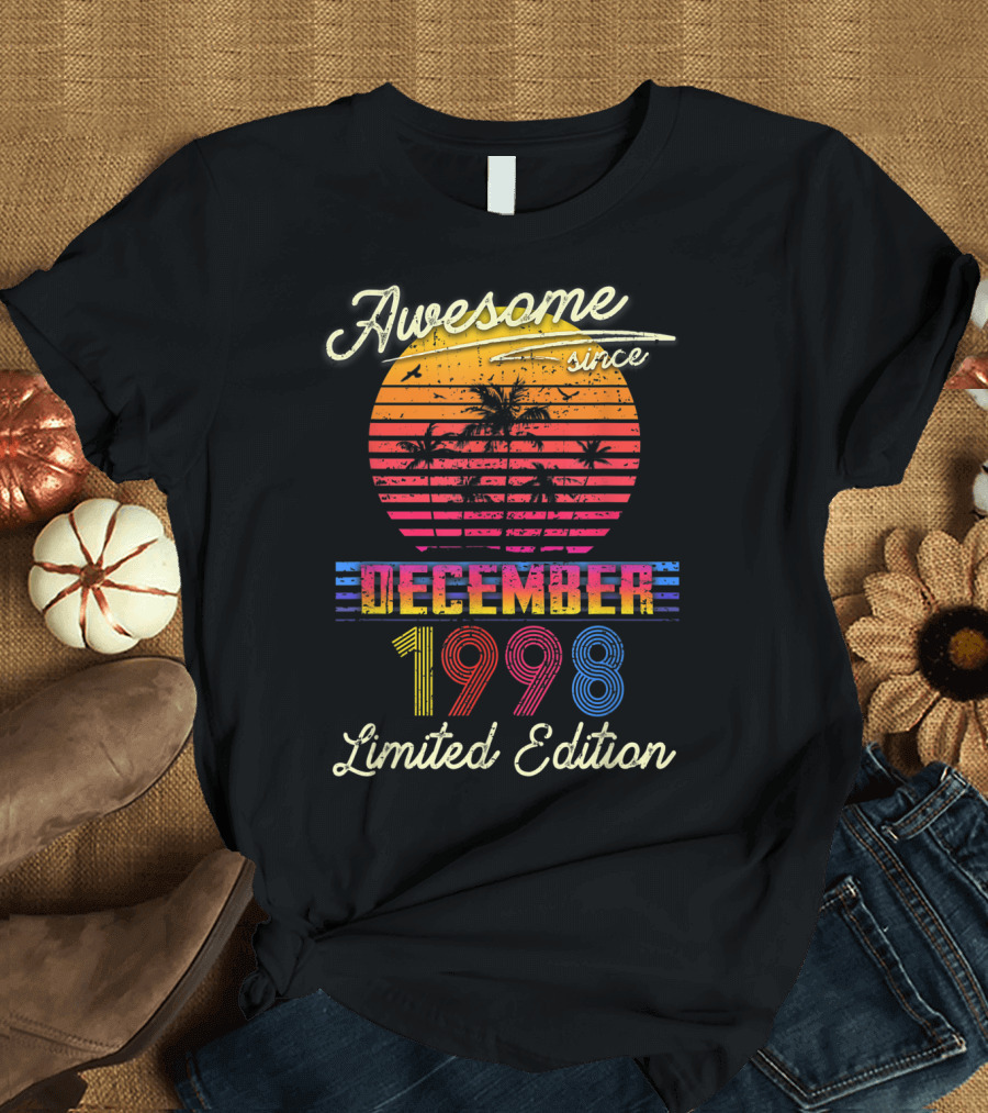 Awesome Since December 1998 Retro Classic T-Shirt