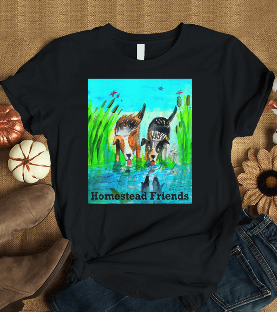 Homestead Friends Adorable Animals on the Homestead T-Shirt